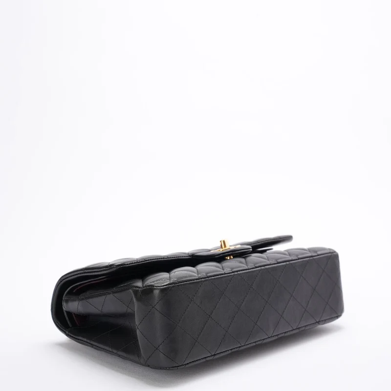 Chanel Classic Flap Bag Schwarz Mittel 2018