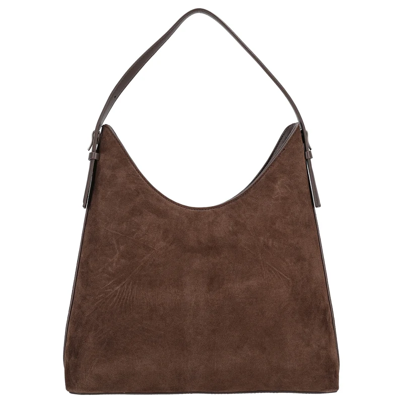 HUGO Women Yorih Hobo - Schultertasche 35 cm (dark brown)