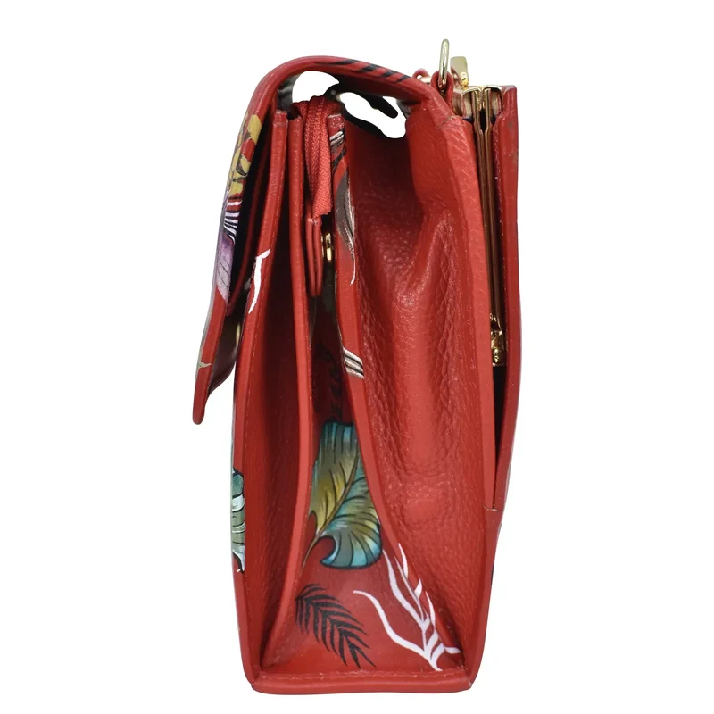 Crossbody-Organizer mit drei Fächern - 412