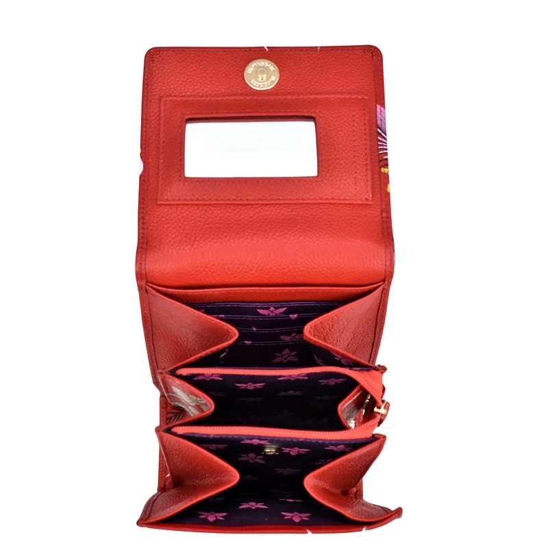 Crossbody-Organizer mit drei Fächern - 412