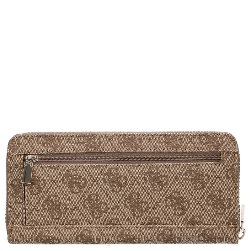Guess Laurel II SLG Large Zip Around - Geldbörse 12cc 20.5 cm (latte logo)