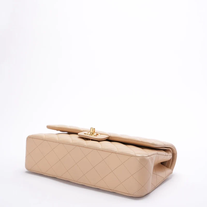 Chanel Classic Flap Bag mittel Beige