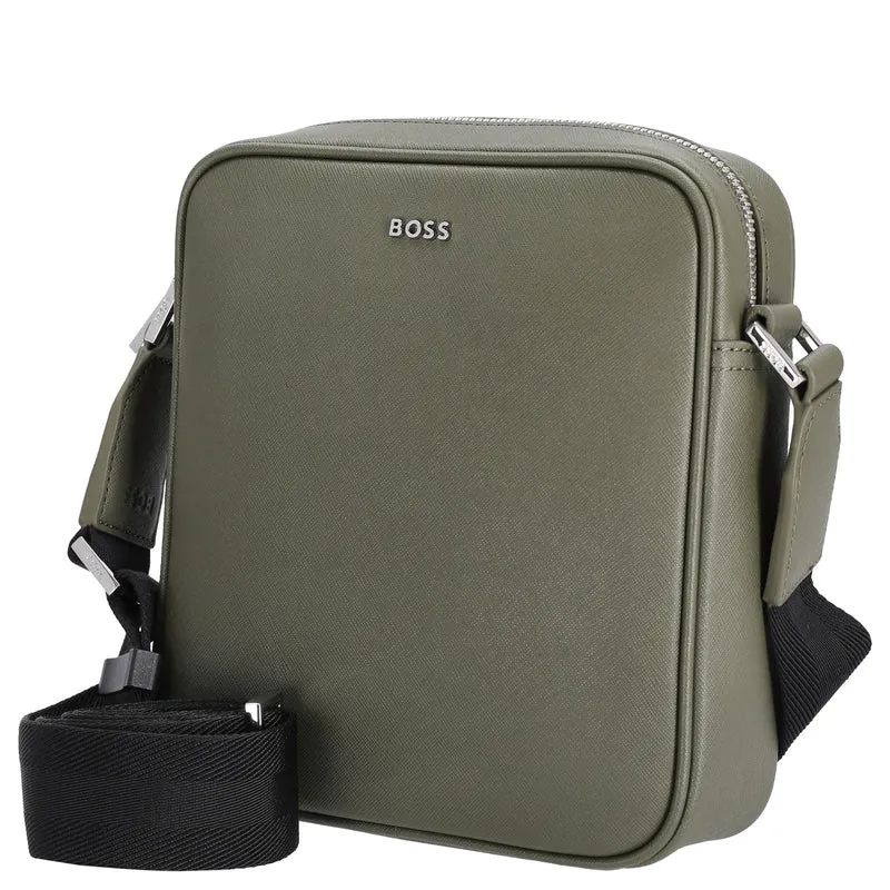 BOSS Men Northon NS Zip - Umhängetasche 20 cm (open green)