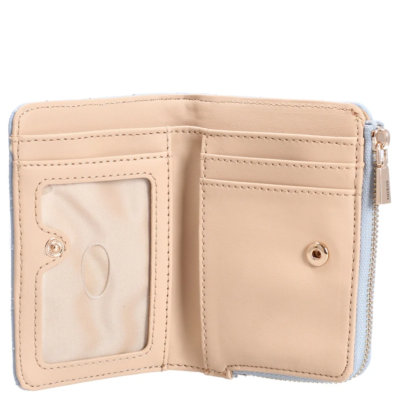 Guess Stacey SLG Zip - Geldbörse 2cc 12 cm (light blue)