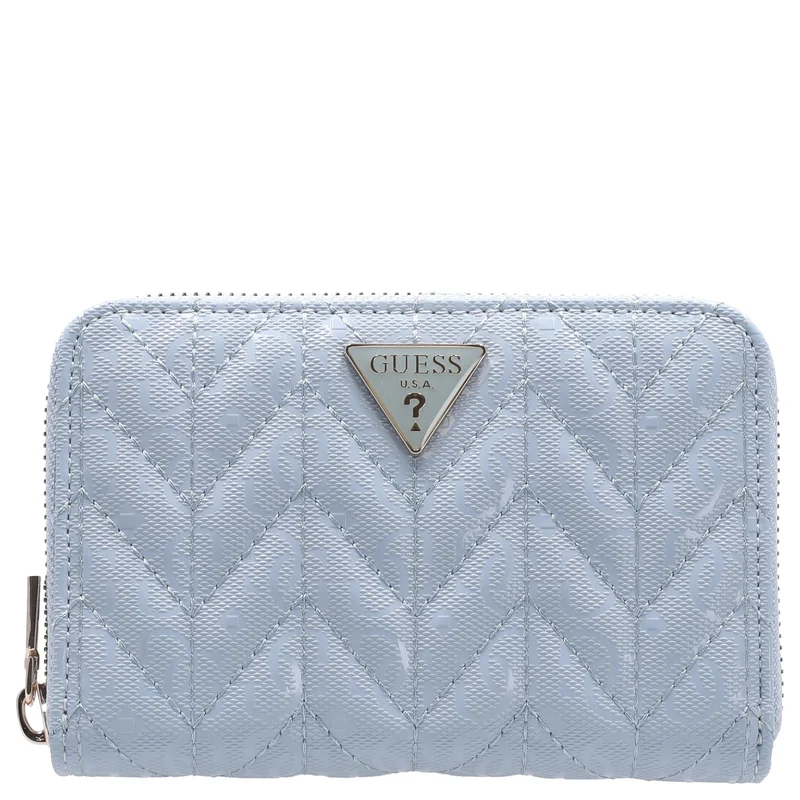 Guess Stacey SLG Medium Zip - Geldbörse 4cc 14 cm (light blue)