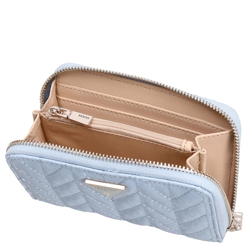 Guess Stacey SLG Medium Zip - Geldbörse 4cc 14 cm (light blue)