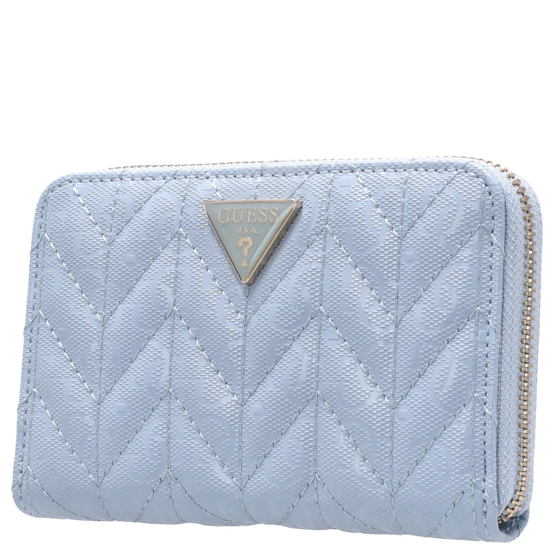 Guess Stacey SLG Medium Zip - Geldbörse 4cc 14 cm (light blue)