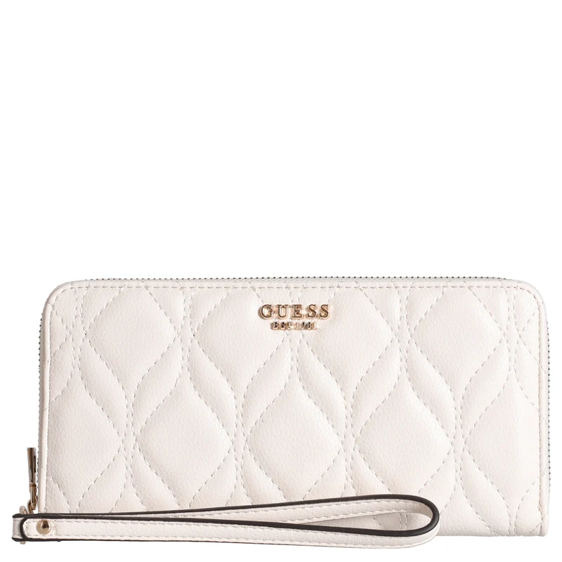 Guess Maxine SLG Large Zip - Geldbörse 12cc 20.5 cm (off white)