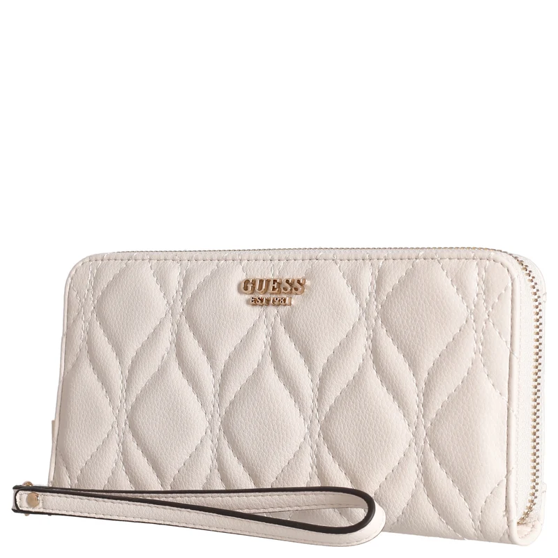 Guess Maxine SLG Large Zip - Geldbörse 12cc 20.5 cm (off white)