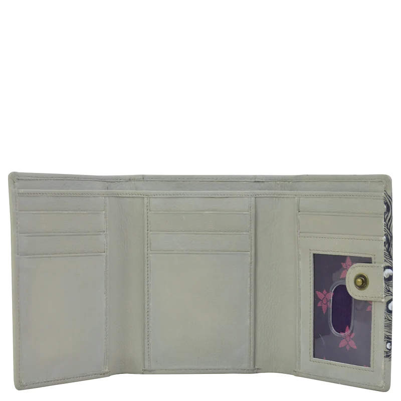 Kleine französische Brieftasche mit RFID-Blockierung - 1138