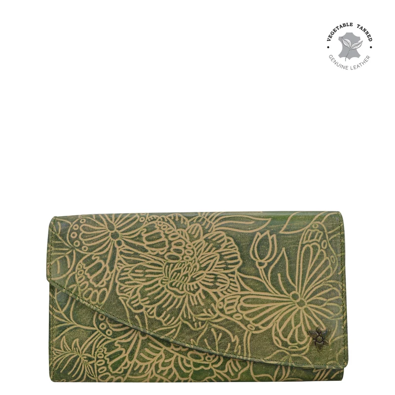 Brieftasche mit Akkordeonklappe - 1174