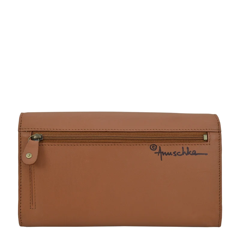 Brieftasche mit Akkordeonklappe - 1174