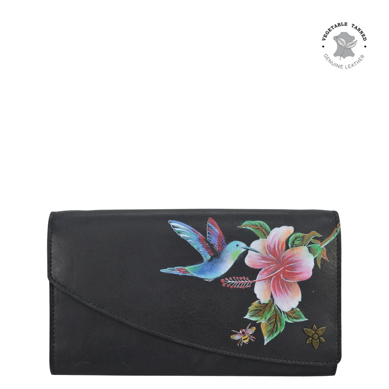 Brieftasche mit Akkordeonklappe - 1174