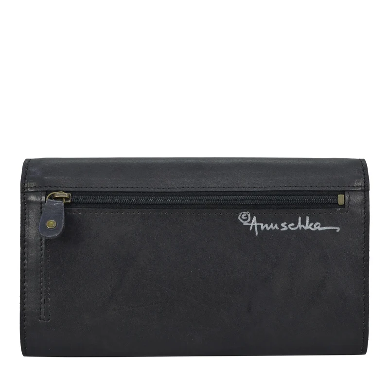 Brieftasche mit Akkordeonklappe - 1174