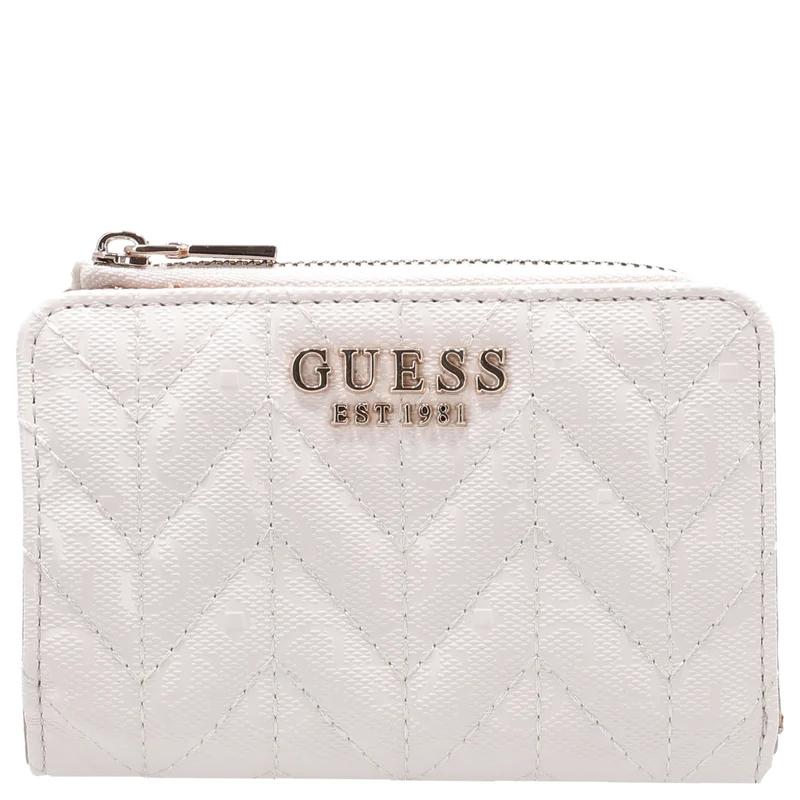 Guess Stacey SLG Zip - Geldbörse 2cc 12 cm (off white)