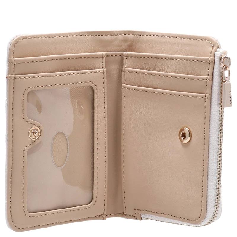 Guess Stacey SLG Zip - Geldbörse 2cc 12 cm (off white)