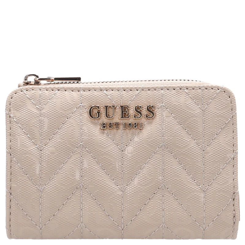 Guess Stacey SLG Zip - Geldbörse 2cc 12 cm (light beige)