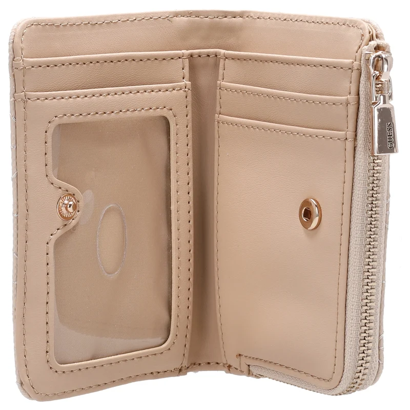 Guess Stacey SLG Zip - Geldbörse 2cc 12 cm (light beige)