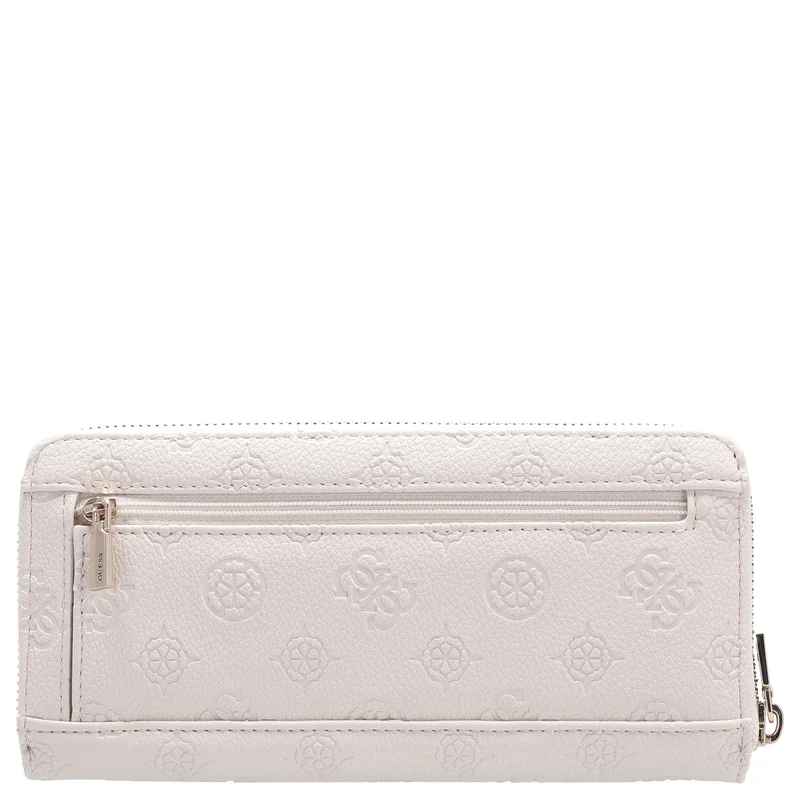 Guess Ella Logo SLG Large Zip - Geldbörse 12cc 20 cm (stone logo)