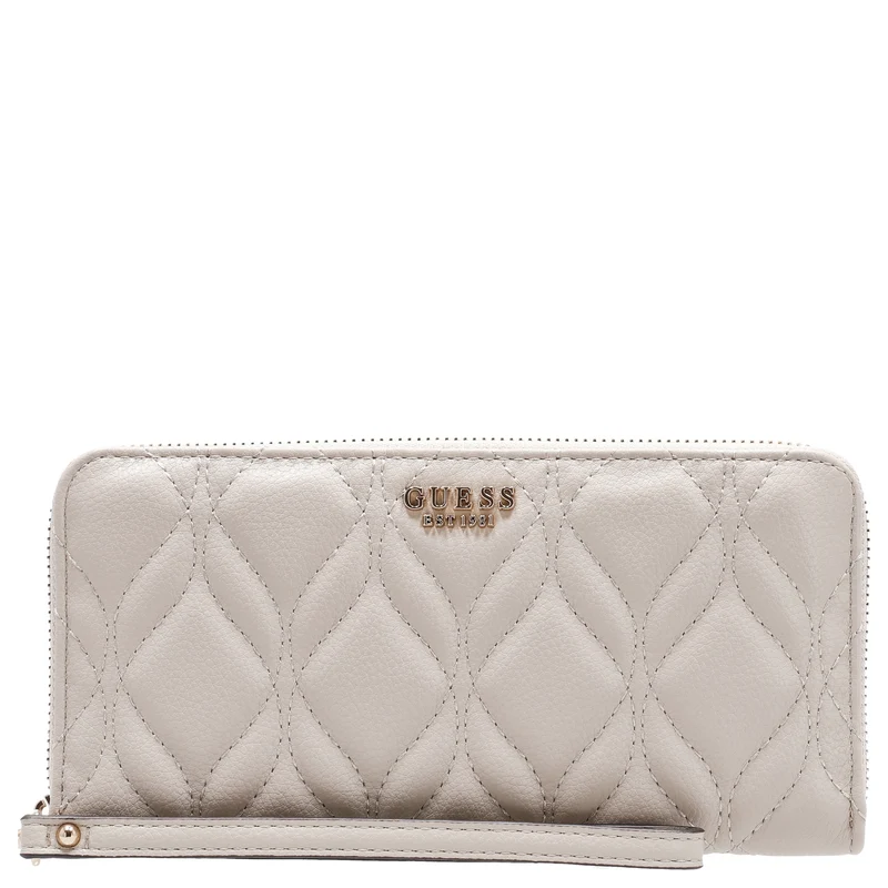 Guess Maxine SLG Large Zip - Geldbörse 12cc 20.5 cm (light taupe)