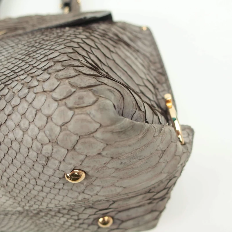 Salvatore Ferragamo Sofia Medium Python Bag