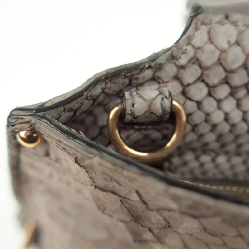 Salvatore Ferragamo Sofia Medium Python Bag