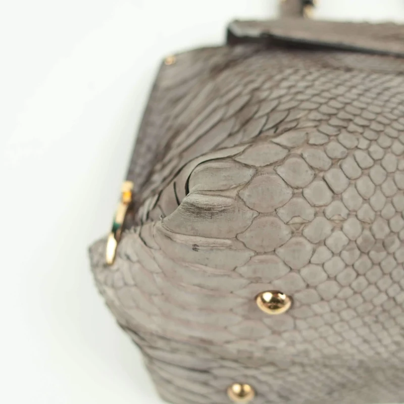 Salvatore Ferragamo Sofia Medium Python Bag