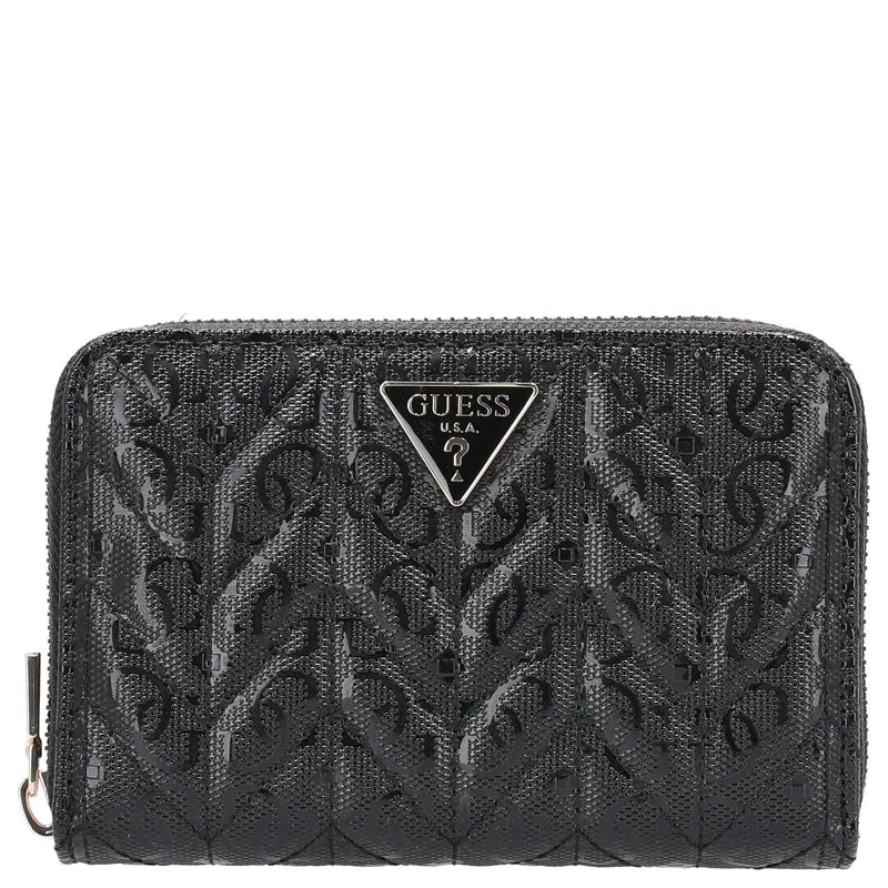 Guess Stacey SLG Medium Zip - Geldbörse 4cc 14 cm (black)
