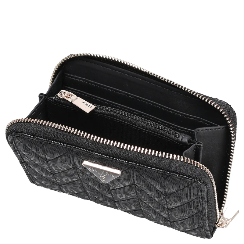 Guess Stacey SLG Medium Zip - Geldbörse 4cc 14 cm (black)