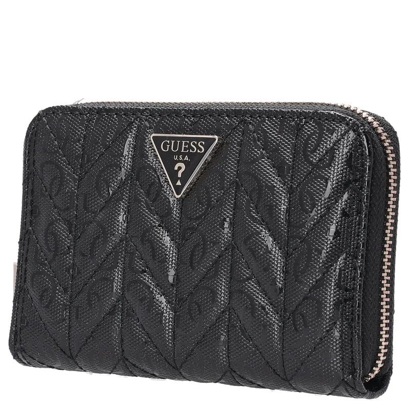 Guess Stacey SLG Medium Zip - Geldbörse 4cc 14 cm (black)