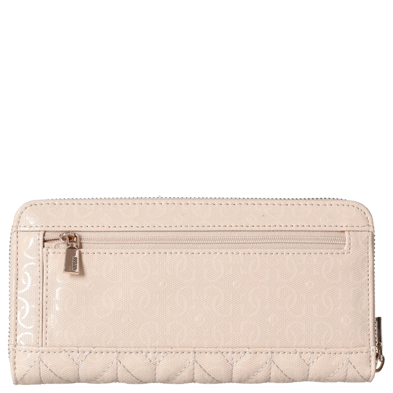 Guess Stacey SLG Large Zip - Geldbörse 12cc 21 cm (light beige)