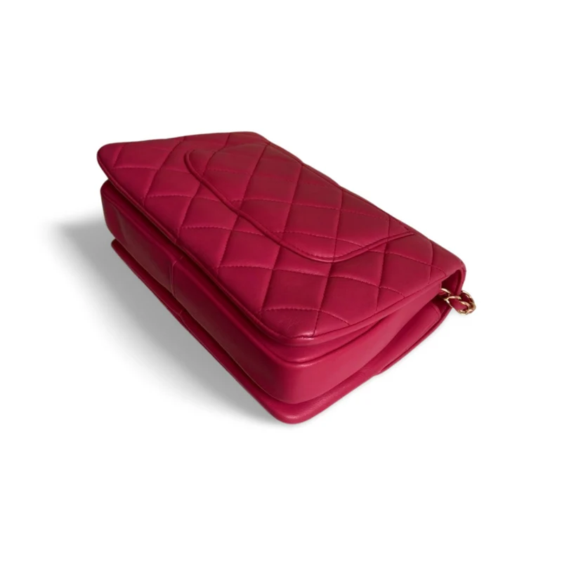 Chanel Kleine trendige CC-Tasche in Pink mit goldener Hardware
