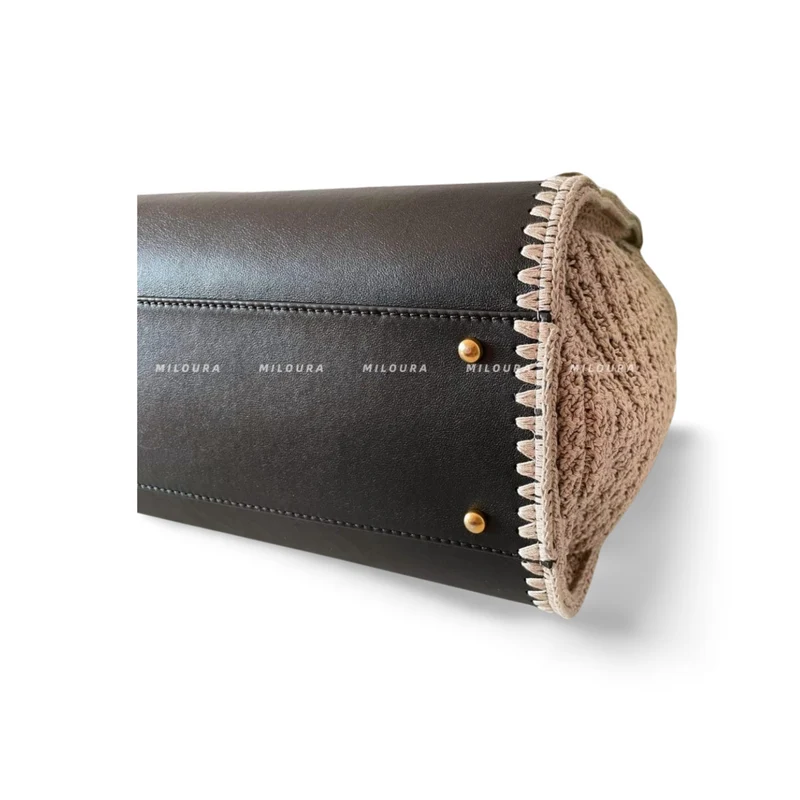 Chanel Schwarze große Deauville-Einkaufstasche aus Kalbsleder, limitierte Auflage