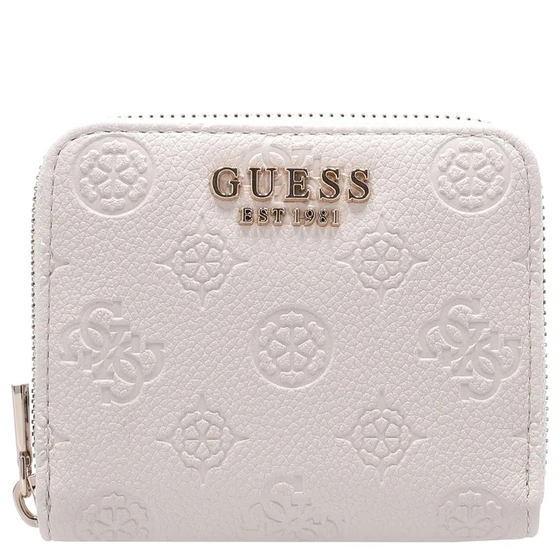 Guess Ella Logo SLG Small Zip - Geldbörse 4cc 11 cm (stone logo)