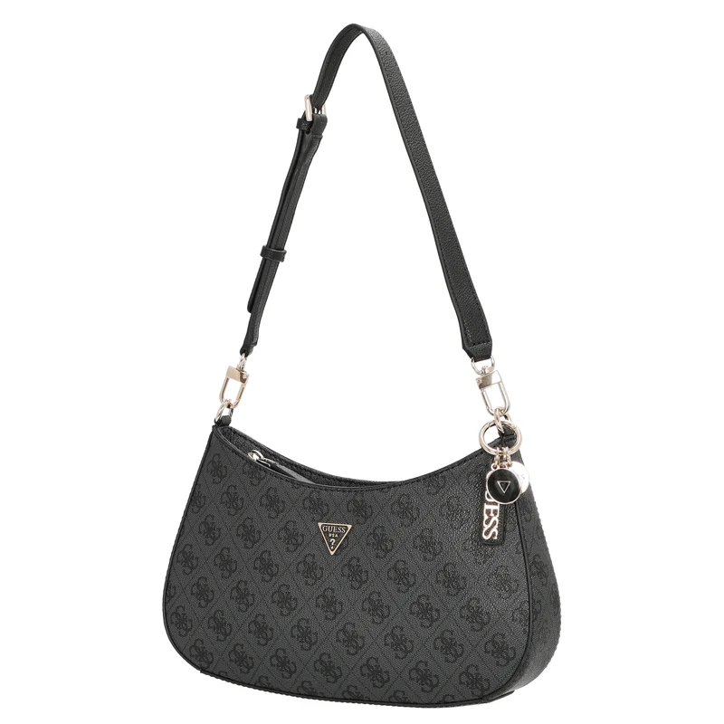 Guess Noelle II Top Zip - Schultertasche 28 cm (coal logo)