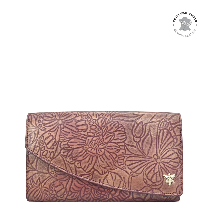 Brieftasche mit Akkordeonklappe - 1174