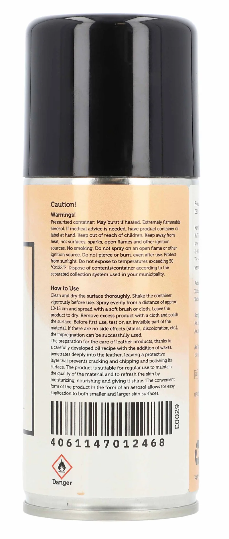 Coloring spray-Brown