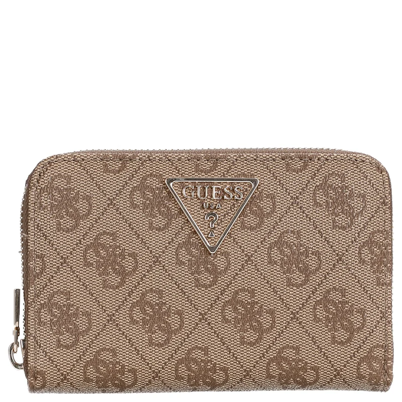 Guess Laurel II SLG Medium Zip Around - Geldbörse 4cc 14.5 cm (latte logo)