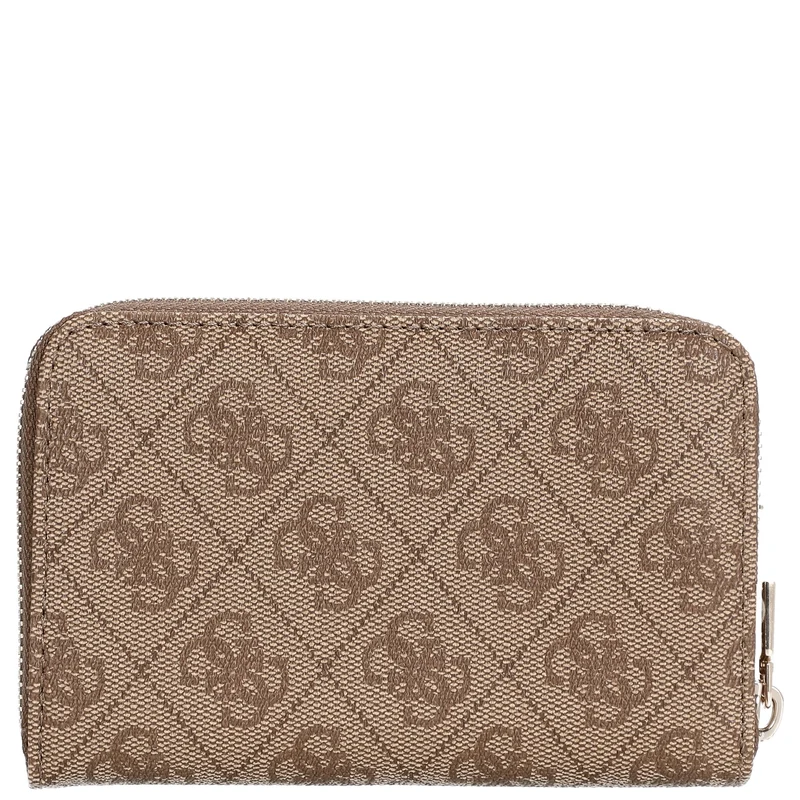 Guess Laurel II SLG Medium Zip Around - Geldbörse 4cc 14.5 cm (latte logo)