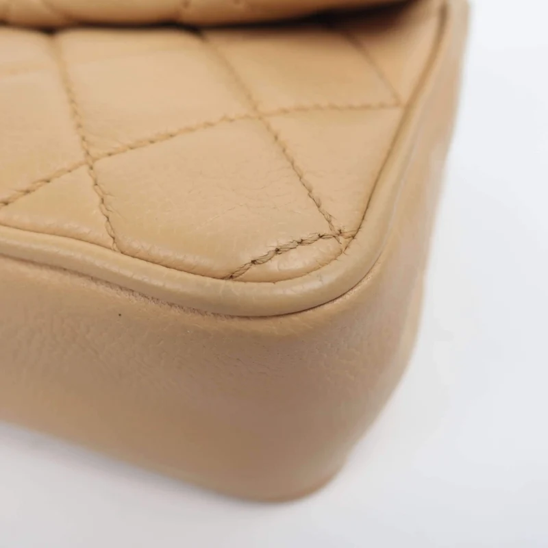 Vintage Chanel Caviar Mini Mademoiselle Flap Bag