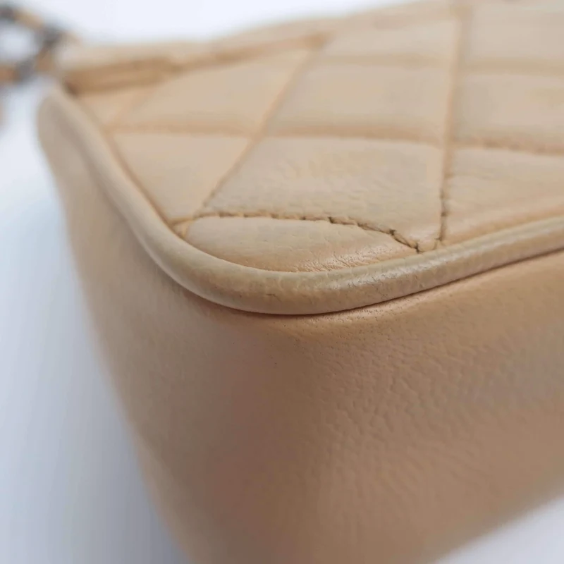 Vintage Chanel Caviar Mini Mademoiselle Flap Bag