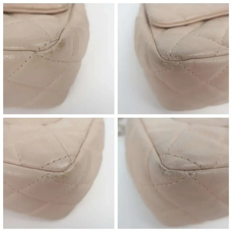 Chanel Single Flap Beige Caviar Jumbo bag