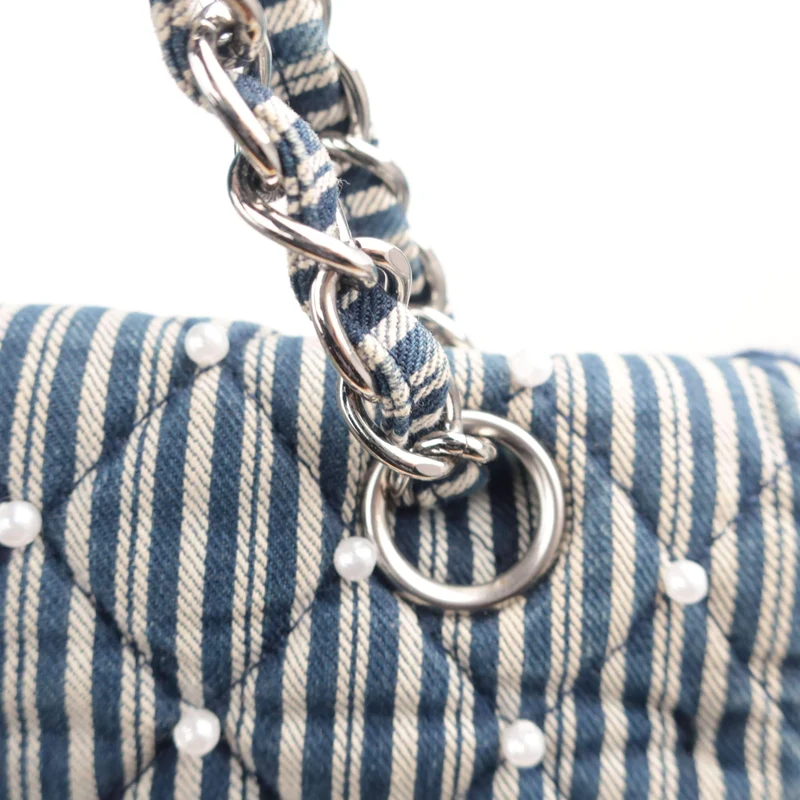 Chanel Textile Flap Bag