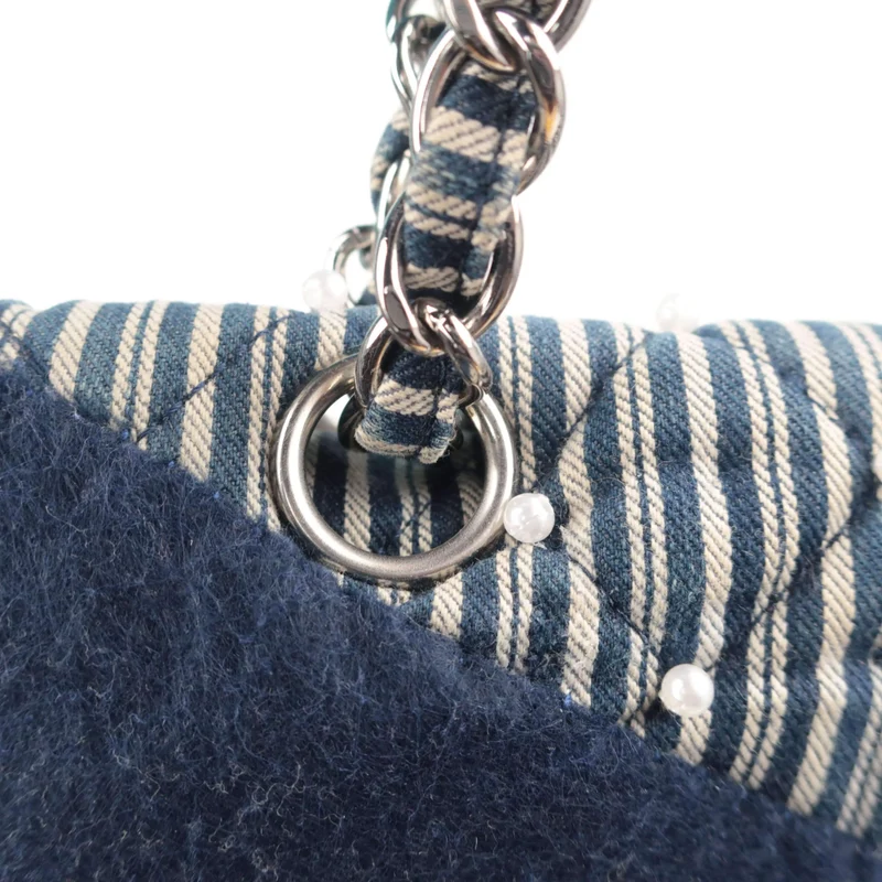 Chanel Textile Flap Bag