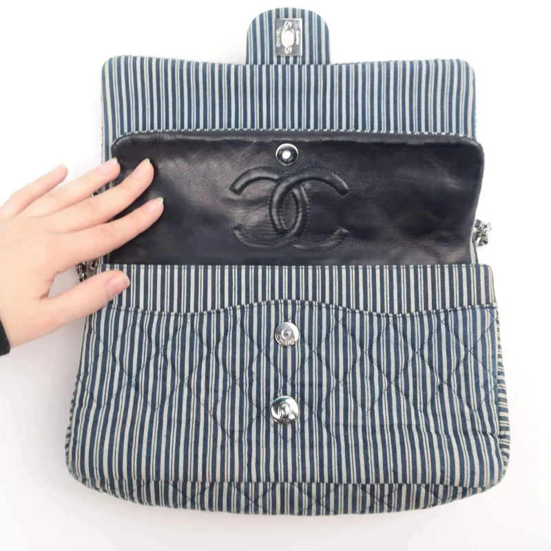 Chanel Textile Flap Bag