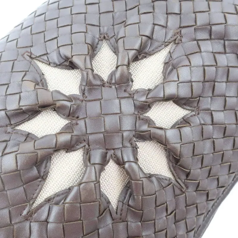 Bottega Veneta Intrecciatto Shoulder Hobo Brown bag