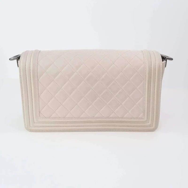 Chanel Lambskin Sting Ray Strap Medium Boy Bag