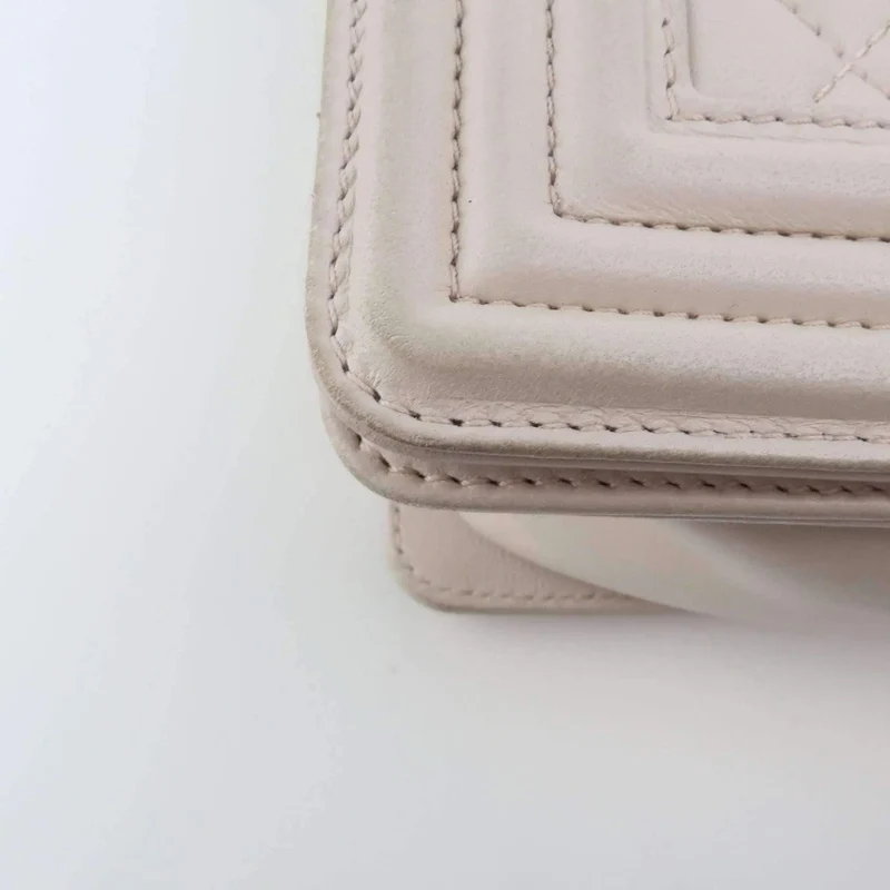 Chanel Lambskin Sting Ray Strap Medium Boy Bag
