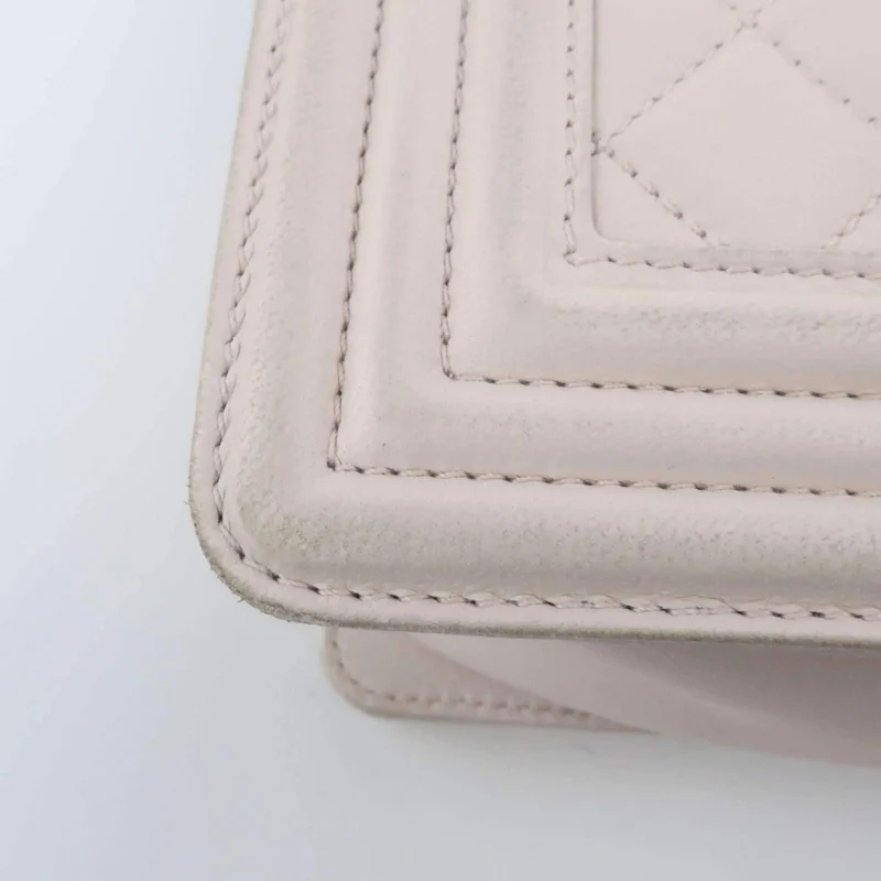 Chanel Lambskin Sting Ray Strap Medium Boy Bag