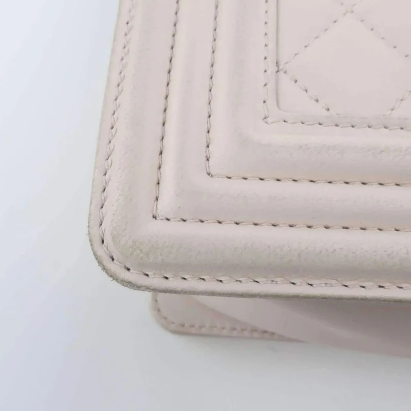Chanel Lambskin Sting Ray Strap Medium Boy Bag